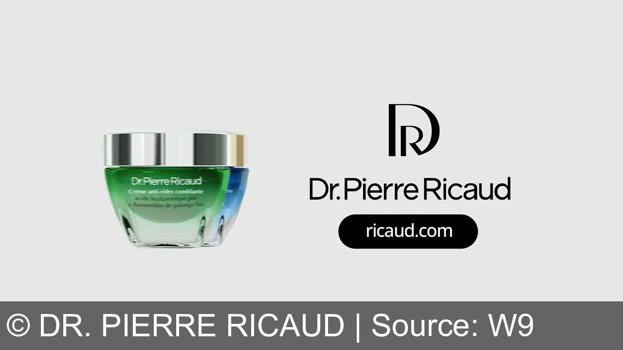 TV Werbung dr. pierre ricaud - Rides réduites, peau régénérée. Adoptée par 9 femmes sur 10. Découvrez la crème anti-âge Dr. Pierre Ricaud sur ricaud.com.