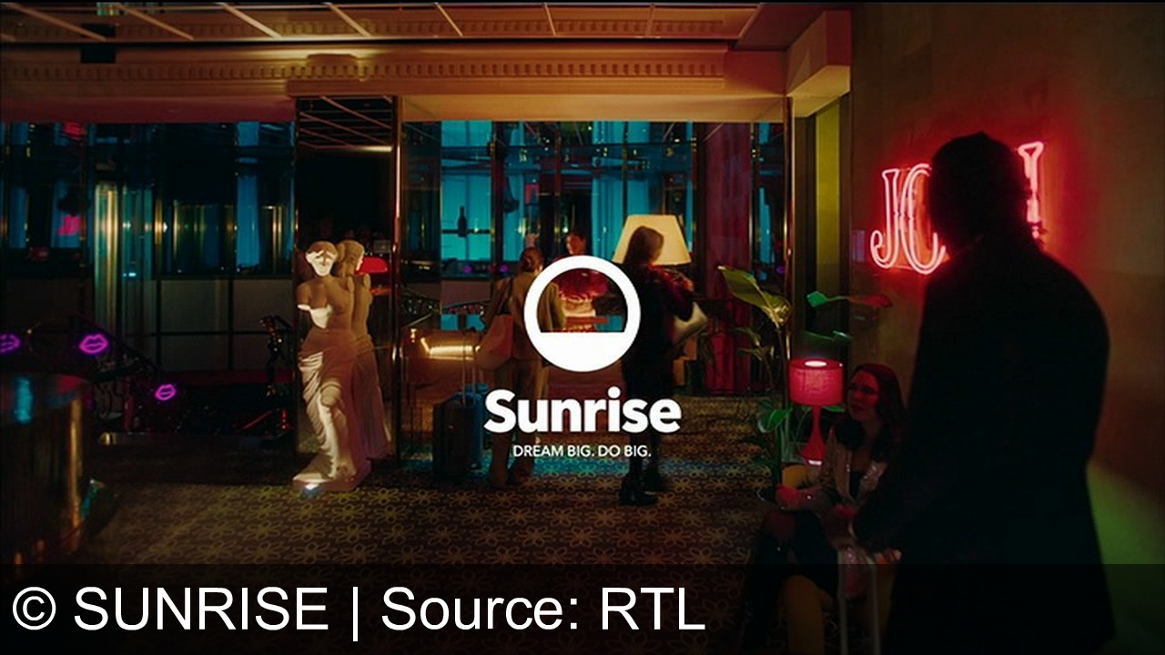 TV Werbung sunrise - Nie mehr in der lauten Bar nach dem W-Lan-Passwort fragen müssen: Entdecke grenzenlose Freiheit: Mit Sunrise Roaming in allen Abos inklusive – nie mehr nach dem WiFi-Passwort fragen! DREAM BIG. DO BIG.