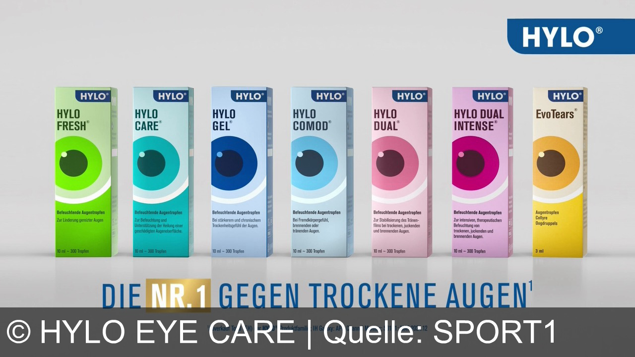TV Werbung hylo eye care - HYLO® – Die Nr. 1 gegen trockene Augen. Mit langkettiger Hyaluronsäure für langanhaltende Linderung. Entdecke die HYLO-Produkte – empfohlen von Augenärzten, spürbar wohltuend!