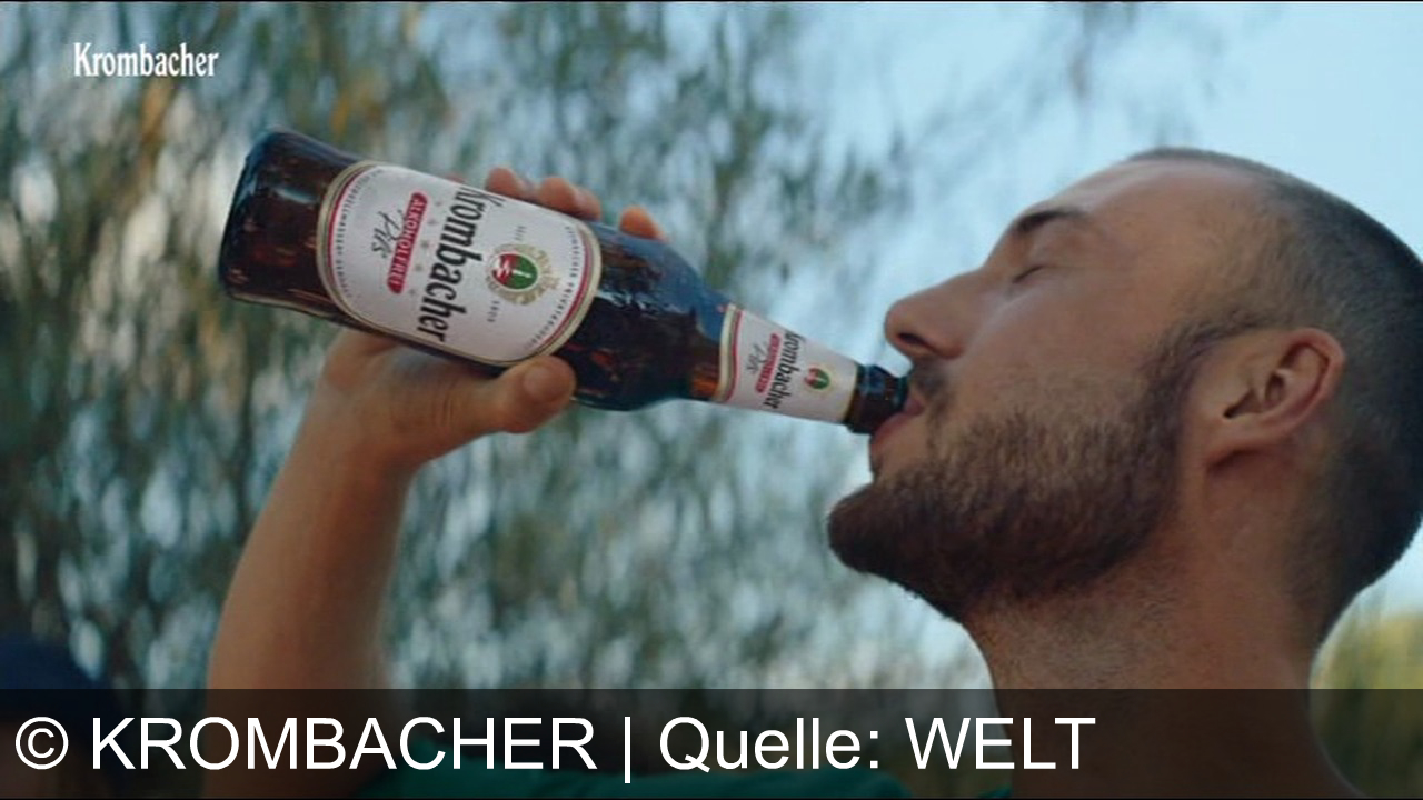TV Werbung krombacher - Auf unsere Natur. Auf den Wind. Das Wasser. Auf all das, was uns wieder spüren lässt, wer wir sind. Krombacher. Mit Felsquellwasser gebraut. Auf unsere Natur. Und auf den vollen Pilsgeschmack von Krombacher Alkoholfrei. Krombacher Alkoholfrei. Jetzt genießen.