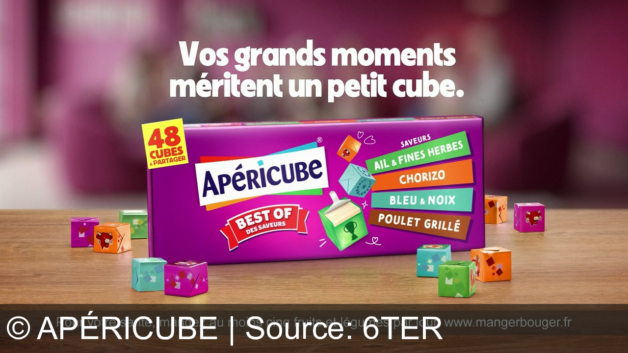 TV Werbung apéricube - À Apéricube, vos grands moments méritent un petit cube. 48 cubes à partager, best of des saveurs.