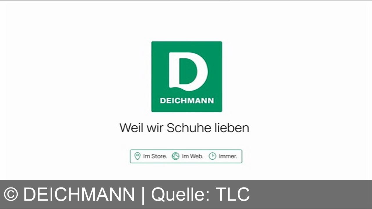 TV Werbung deichmann - Starte groß durch – mit Deichmann! Top Marken ab 59,99 €, stylish & bequem. Liebe den Schuh, liebe den Preis. Dein neuer Anfang: Deichmann – weil wir Schuhe lieben!