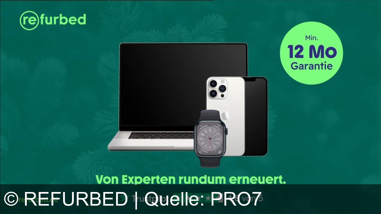 TV Werbung refurbed - Refurbed bietet rundum erneuerte Espressomaschinen mit bis zu 30% Preisersparnis und 12 Monaten Garantie. Nachhaltigkeit und Qualität mit Trustpilot-Bewertung 4.6 von 5. Besuche refurbed.de.