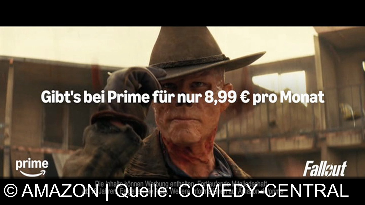 TV Werbung amazon - Amazon Prime: Fallout und mehr erleben – geniale Unterhaltung und schnelle, kostenlose Lieferung für nur 8,99 € im Monat!