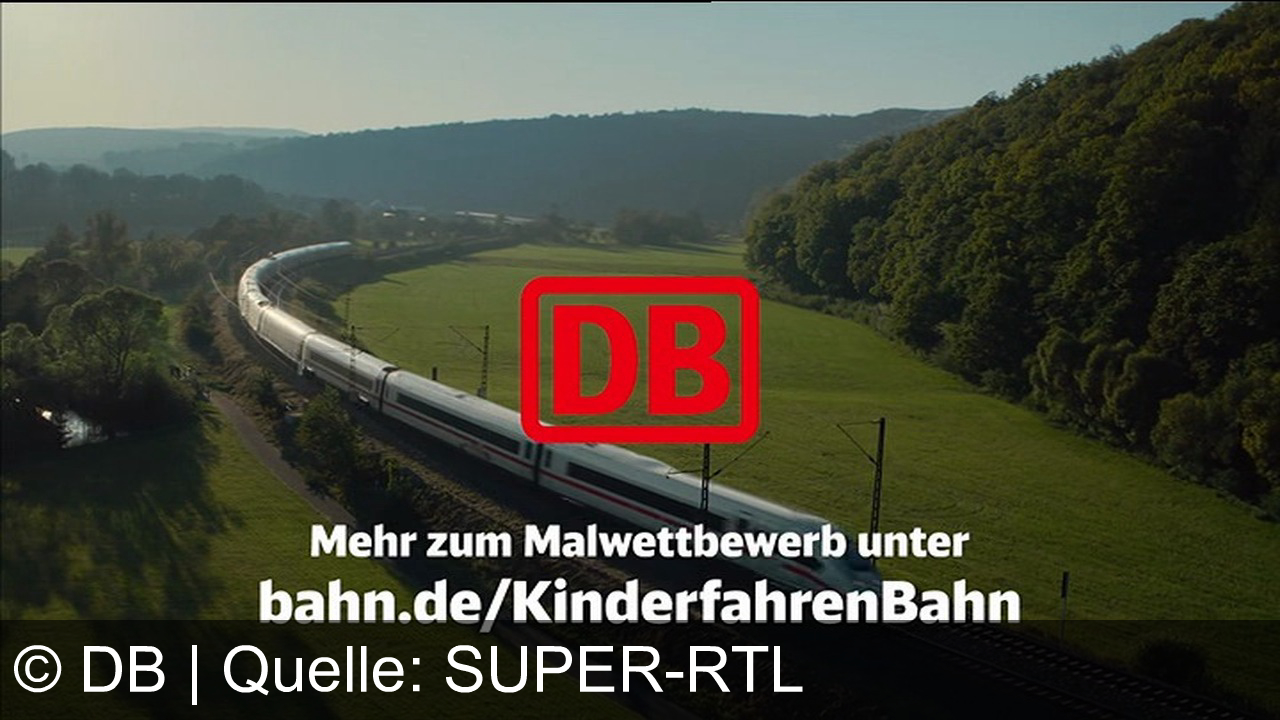 TV Werbung db - Mit der Deutschen Bahn wird jede Zugfahrt zum Abenteuer für Kinder! Entdecke den Spaß am Reisen und mach mit beim Malwettbewerb: www.bahn.de/kinderfahren-bahn.