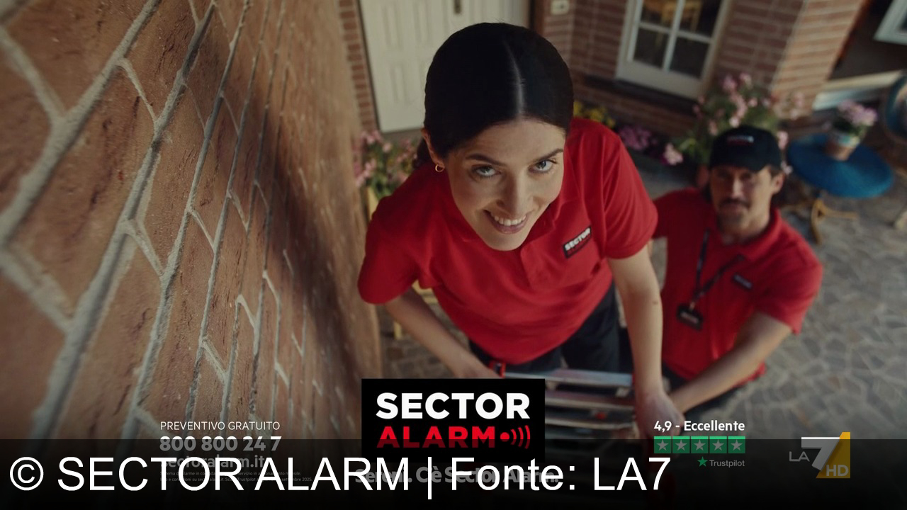 TV Werbung sector alarm - Vivi sereno, proteggi la tua casa con Sector Alarm: sistema eccellente, risposta immediata, fidati dei nostri esperti! Sector Alarm, la sicurezza che tutti meritano.