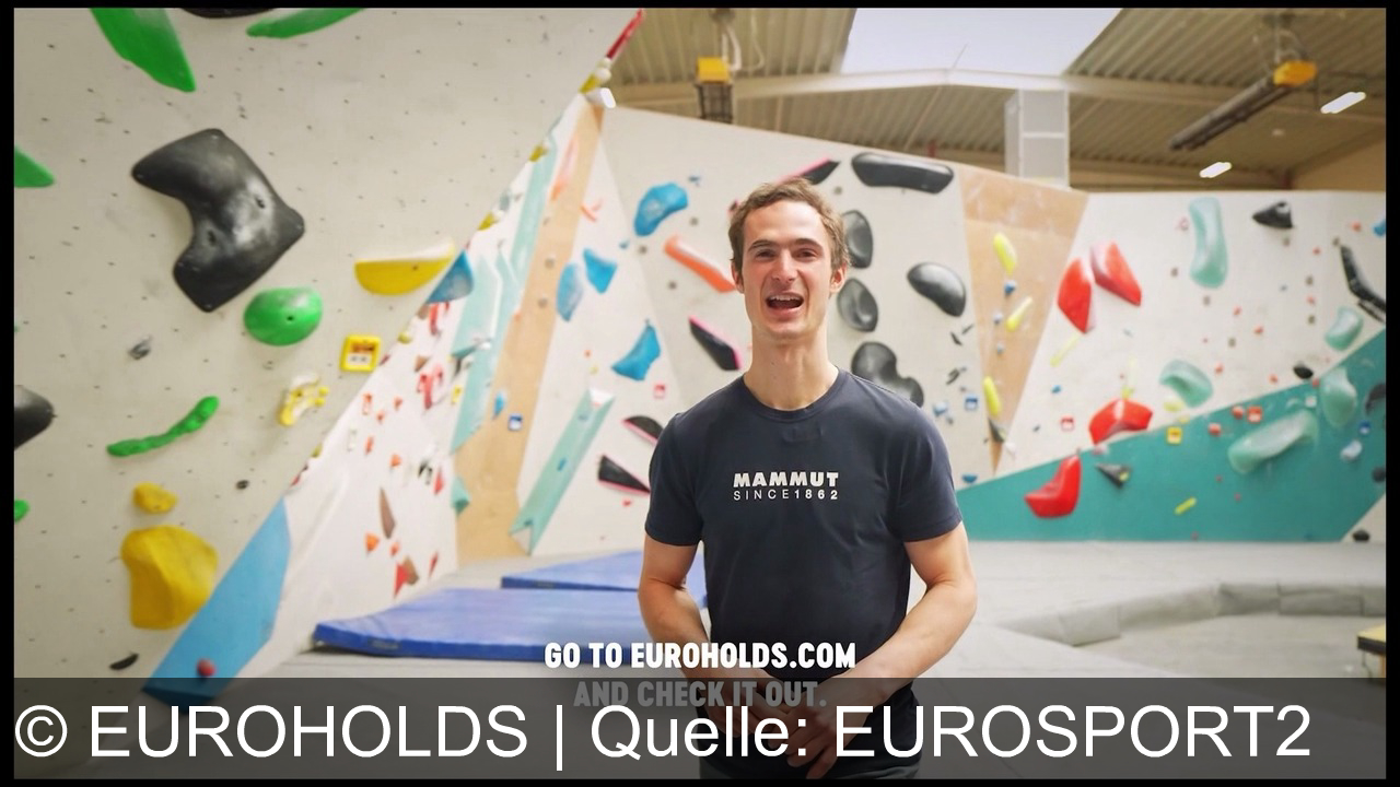 TV Werbung euroholds - Bestelle Klettergriffe einfach und schnell bei Euroholds – für Kletterer und Fitnessstudios. Entdecke langlebige Makros und Holzgriffe. Besuche euroholds.com und erlebe die Qualität von MAMMUT. "Today I'm going to show you how easy it is to order climbing holds from your holds, whether you are a climber with home wall or gym owner. Their platform has everything you need from durable thermoplastic macros to resin to wooden holds which are really good for training with your holds. Getting what you need is always fast, reliable and easy. Go to yourholds.com and check it out."