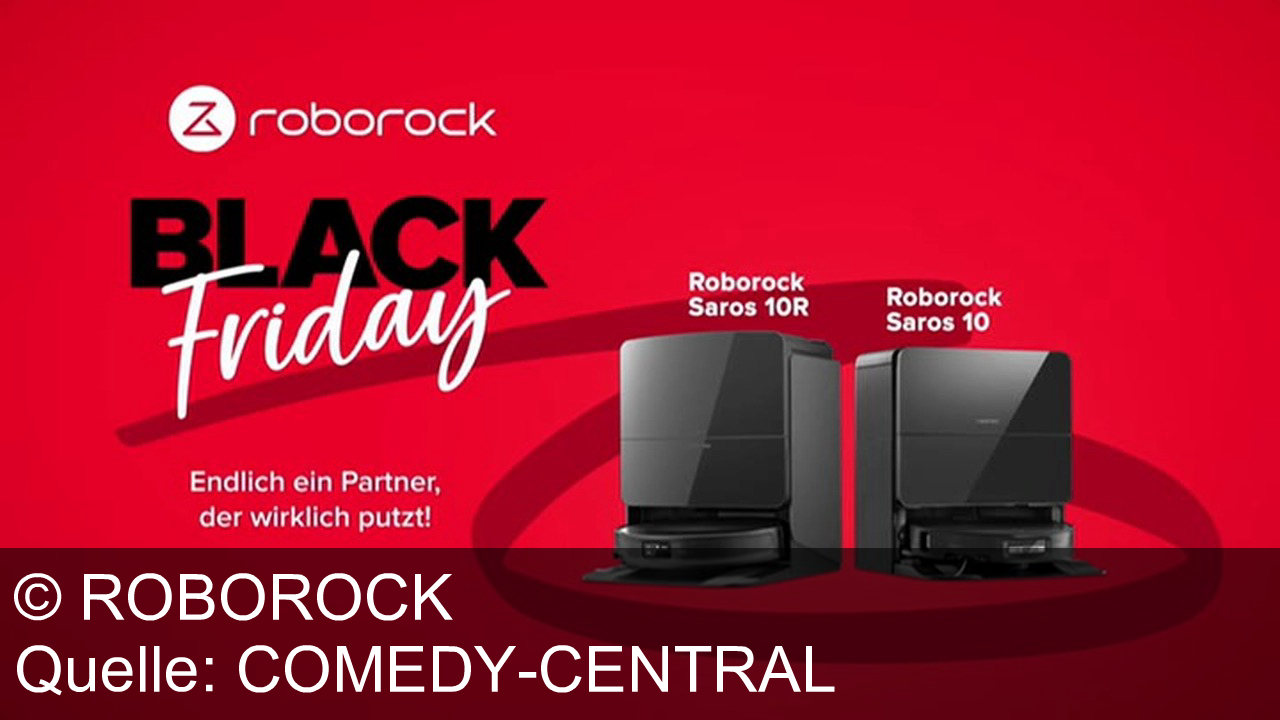 TV Werbung roborock - Roborock Saros 10R und Saros 10 – der Black Friday Deal, der deinen Alltag rockt. Endlich ein Partner, der wirklich putzt – damit du mehr Zeit für dich hast!