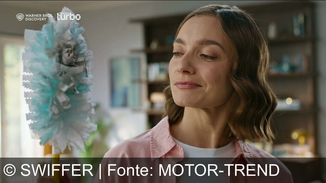 TV Werbung swiffer - Liberati della polvere con Swiffer Duster: cattura come un magnete, anche nei punti più difficili. La polvere non dura, Swiffer la intrappola.