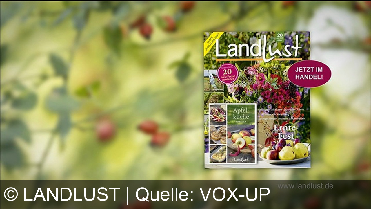TV Werbung landlust - Die neue Landlust ist da und wir feiern 20-jähriges Jubiläum. Genießen Sie die goldene Jahreszeit mit einem köstlichen Herbstmenü und entdecken Sie im Extraheft süße und herzhafte Apfelrezepte. Die neue Landlust, jetzt im Handel.
