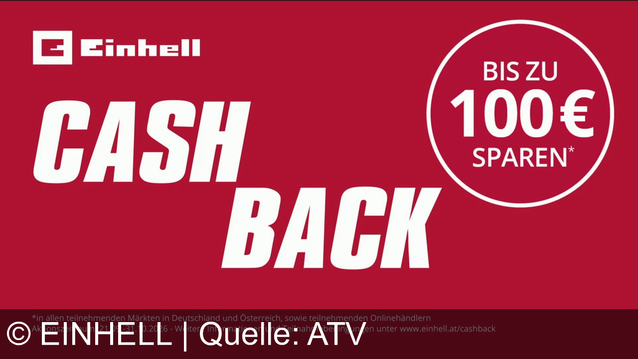 TV Werbung einhell - Einhell: Maximale Power in Werkstatt, Rennstrecke, indoor, outdoor und auf der Baustelle – jetzt Cashback sichern und bis zu 100 € sparen!