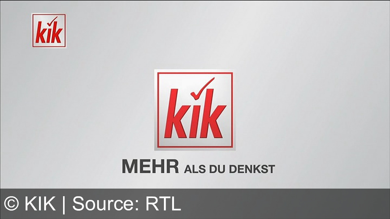 TV Werbung kik - Kik bietet festliche Artikel für Weihnachten, wie Christbaumschmuck ab 1 Euro und Weihnachtsdeko ab 1,49 Euro. Glitzerndes Damenkleid für 11,99 Euro. Kik! Mehr als du denkst.