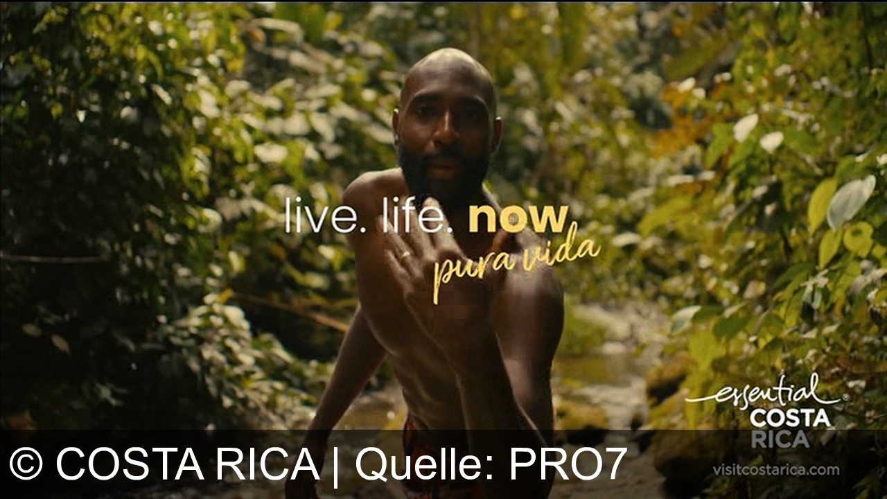 TV Werbung costa rica - Es gibt einen Ort, an dem du zu dir selbst zurückfinden kannst, an dem die Sprache des Lächelns gesprochen wird und wo man nach einem essentiellen Grundsatz lebt: Pura Vida. Das ist Costa Rica. Hier wirst du wieder erleben, wie es ist, all das zu schätzen, was dich umgibt, dich den einfachen Dingen hinzugeben, jeden Moment auszuleben, Freude an einer Unterhaltung zu haben oder die Ruhe zu genießen. Das ist Pura Vida. Costa Rica. Live Life Now.