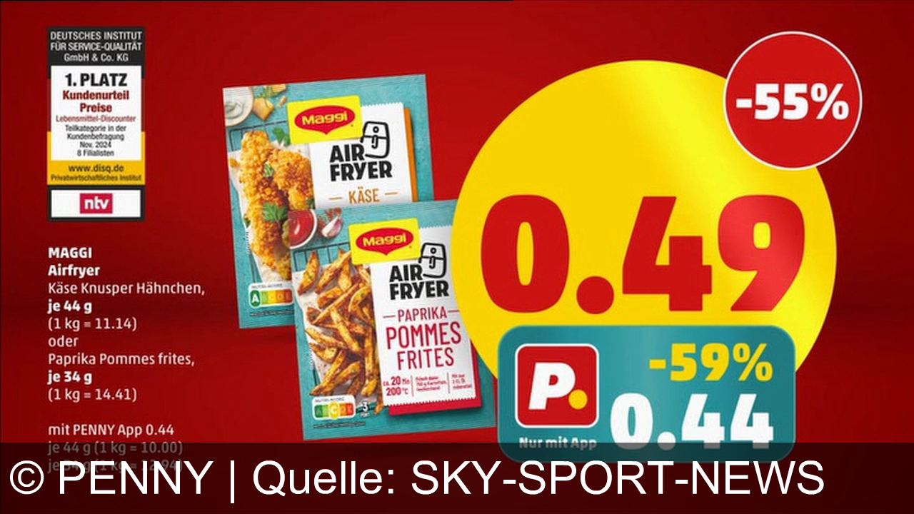 TV Werbung penny - Langnese Cremissimo und Maggi Airfryer Sorten jetzt bei Penny unschlagbar günstig – spare noch mehr mit der Penny-App! Markenqualität, kleiner Preis, ausgezeichnet als Top-Lebensmittel-Discounter.