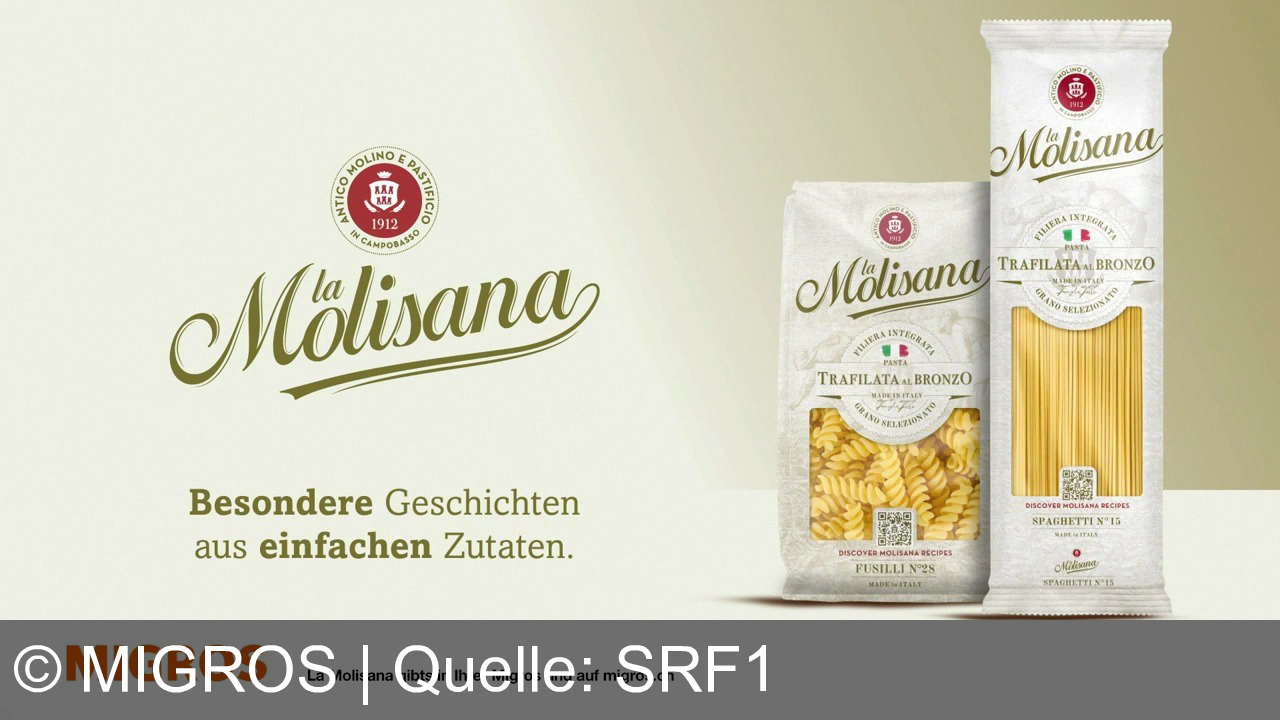 TV Werbung migros - Seit 1912: La Molisana Pasta aus bester Qualität für besondere Geschichten in Ihrer Migros.