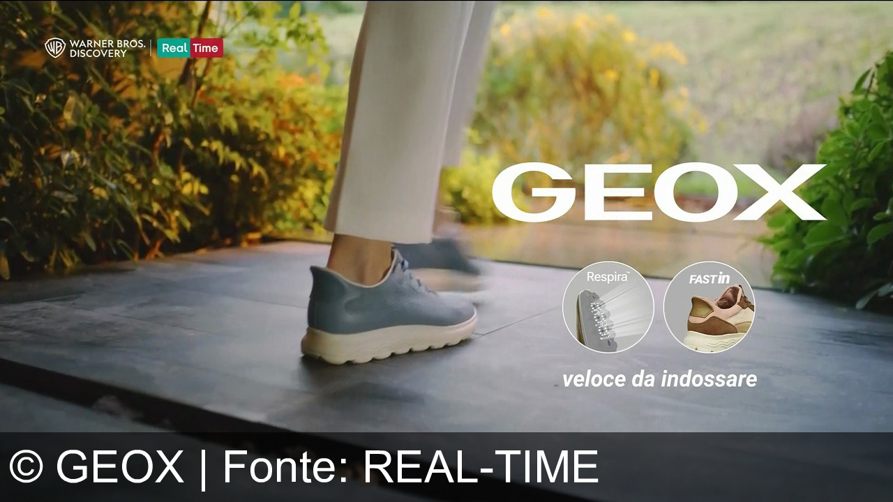 TV Werbung geox - GEOX Respira® – con il nuovo Fasting System: indossale senza mani, senza pensieri. Veloce. Comodo. GEOX, Respira lo stile ogni giorno.