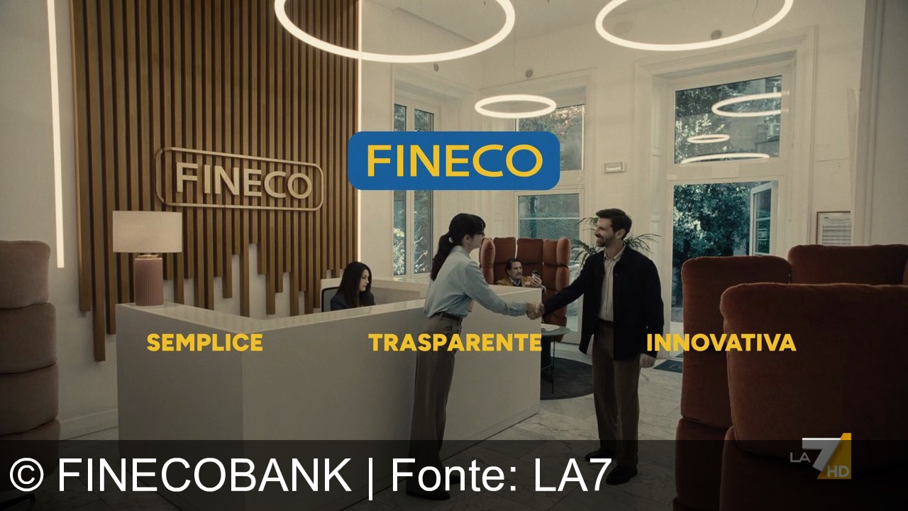 TV Werbung finecobank - Scopri Fineco: la banca semplice, trasparente, innovativa. Cambia in meglio, proprio come suggerisce il blu e giallo del nostro logo. Fineco. Change is good.
