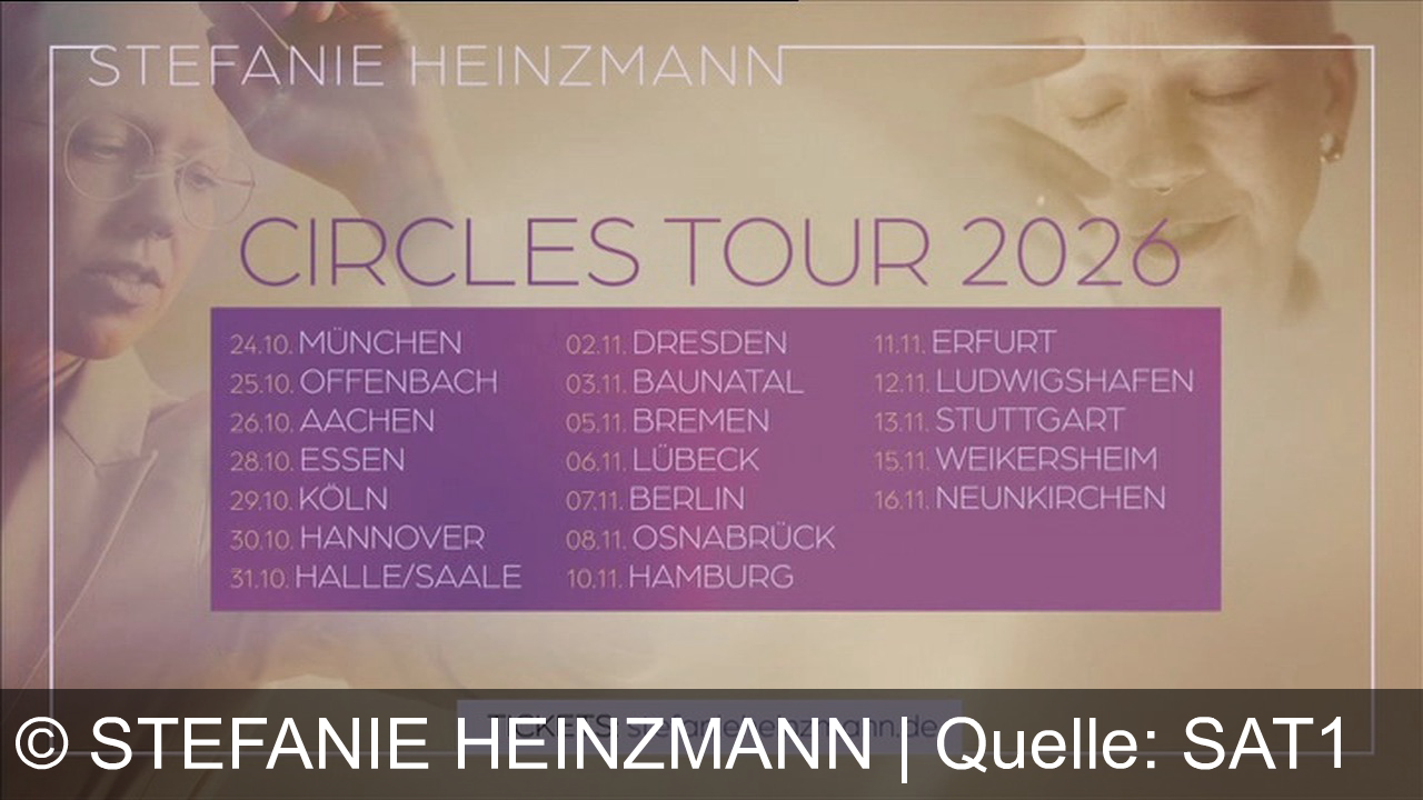 TV Werbung stefanie heinzmann - Stefanie Heinzmann präsentiert ihr neues Album "Circles" – jetzt überall erhältlich! Erlebt sie live auf der Circles Tour 2026 in eurer Stadt. Tickets auf stefanieheinzmann.de!