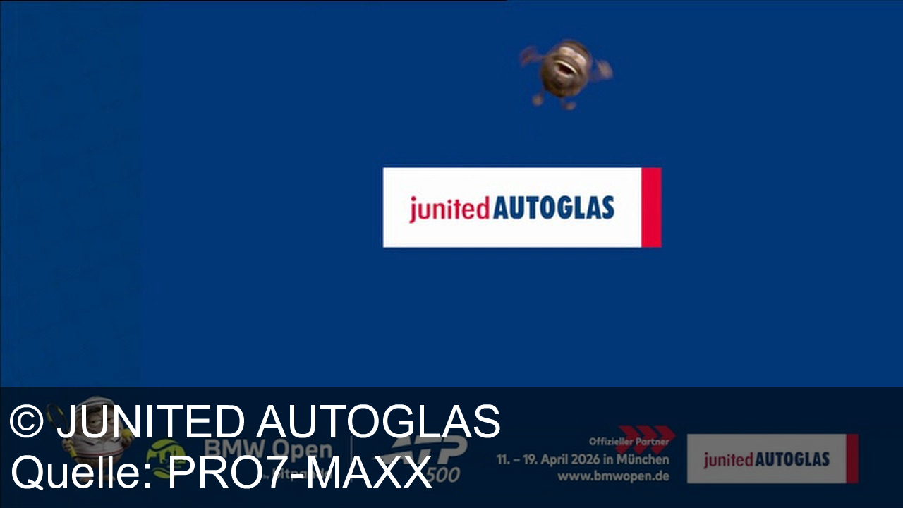 TV Werbung junited autoglas - Steine fliegen, Minions sind dabei. BMW Open & ATP 500 in München – United Autoglass hilft bei jedem Schlag.