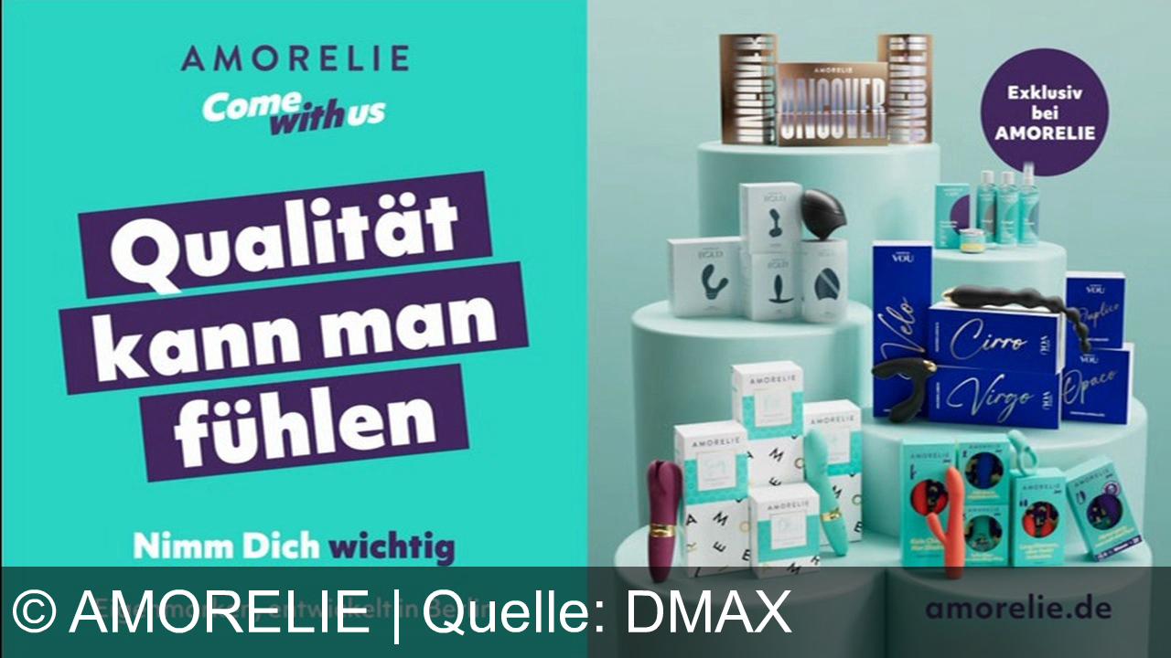 TV Werbung amorelie - Fühle Qualität, nimm dich wichtig – die Amorelie Collection. Eigenmarken aus Berlin. Come with us.