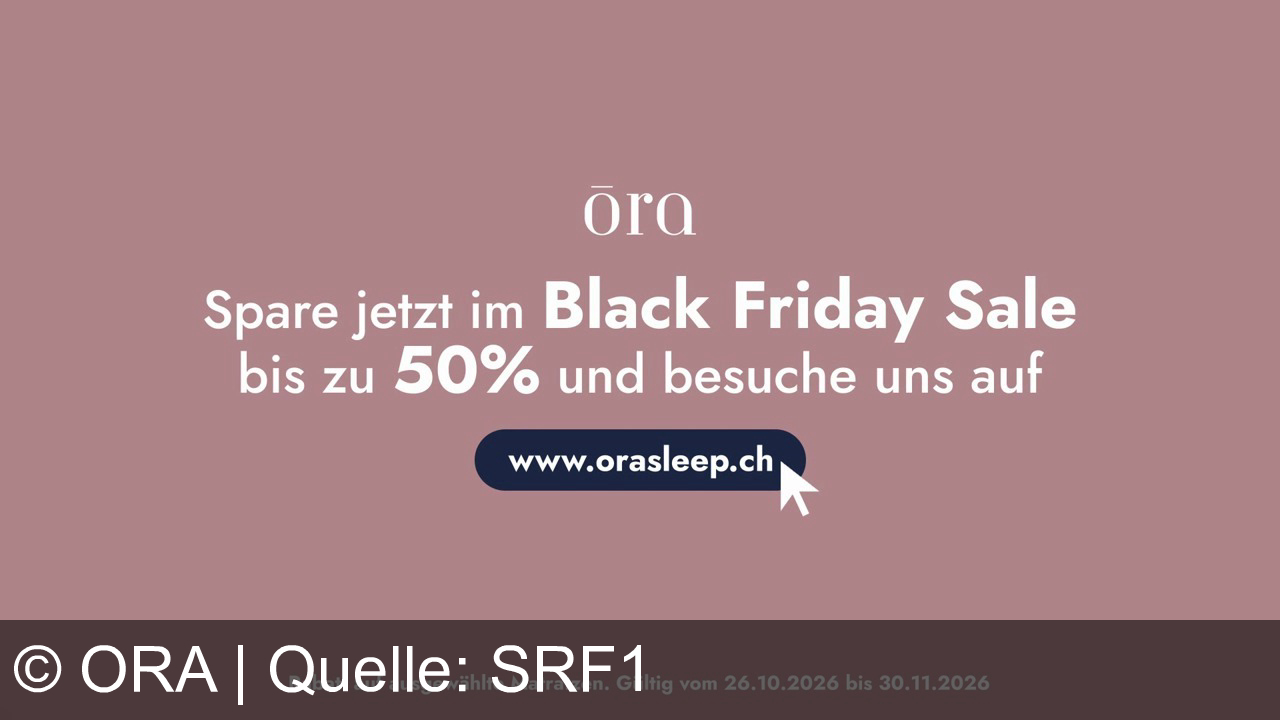 TV Werbung ora - Mit der Ora Ultra Matratze zu neuer Energie: 92 % wachen besser auf. Jetzt im Black Friday Sale bis zu 50 % sparen – auf orasleep.ch! (26.10.–30.11.2026)