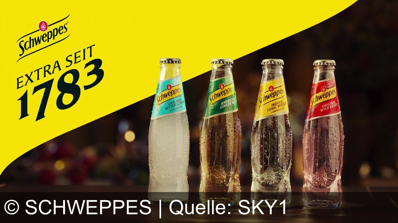 TV Werbung schweppes - Schweppes – Extra seit 1783. Genieße Original Bitter Lemon, American Ginger Ale, Indian Tonic Water und Wild Berry. Mach dein Leben extra – wie Paris, Saint-Tropez und der perfekte Sommertag.