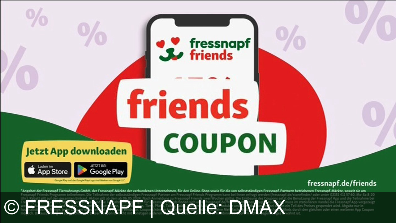 TV Werbung fressnapf - FRESSNAPF firends 15% auf deinen ersten Einkauf