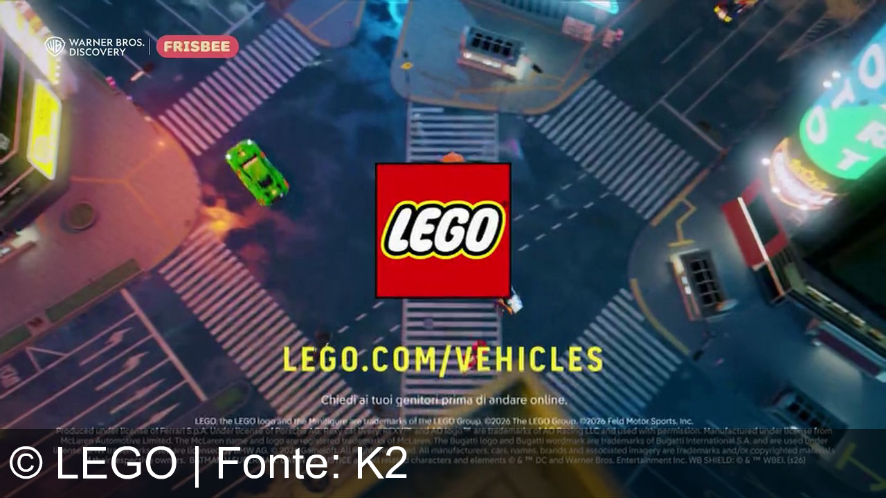 TV Werbung lego - Sfreccia nella notte con le auto LEGO: Ferrari, Porsche, McLaren e più supercar per costruire i tuoi sogni!