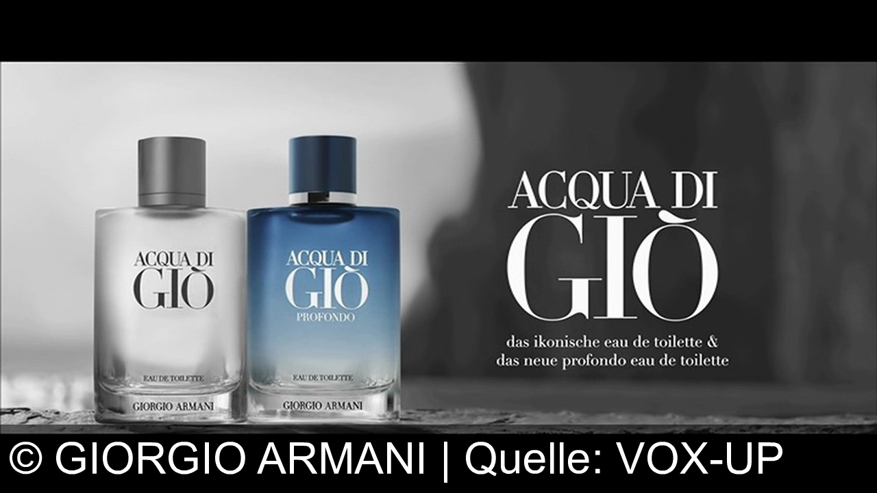 TV Werbung giorgio armani - Tauche ein in die Tiefe mit Giorgio Armani – Acqua di Giò: Die Essenz von Freiheit und Natur, eingefangen in jedem Tropfen. Entdecke das ikonische Eau de Toilette und das neue Profondo.