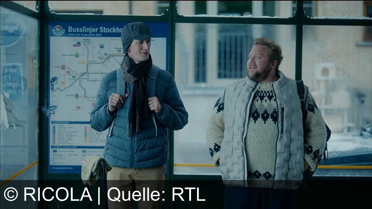 TV Werbung ricola - Wer hat’s erfunden? Die Schweizer! Ricola Kräuterbonbons – wohltuend bei Husten, Halsweh und Heiserkeit, selbst am verschneiten Busstopp.
