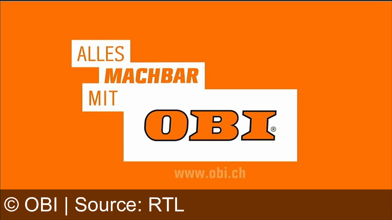 TV Werbung obi - Alles machbar mit OBI! Sammle Punkte und sichere dir bis zu 10% Rabatt in der Biberbonus-Woche. Entdecke Hammerangebote wie den Bosch Akkuschlagbohrschrauber für nur 89.95 Franken.
