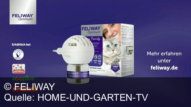 TV Werbung feliway - Der Spot bewirbt Feliway Optimum, ein Produkt, das Haustiere entspannt und für Ausgeglichenheit sorgt. Erhältlich bei Fressnapf, Zooplus und Das Futterhaus.