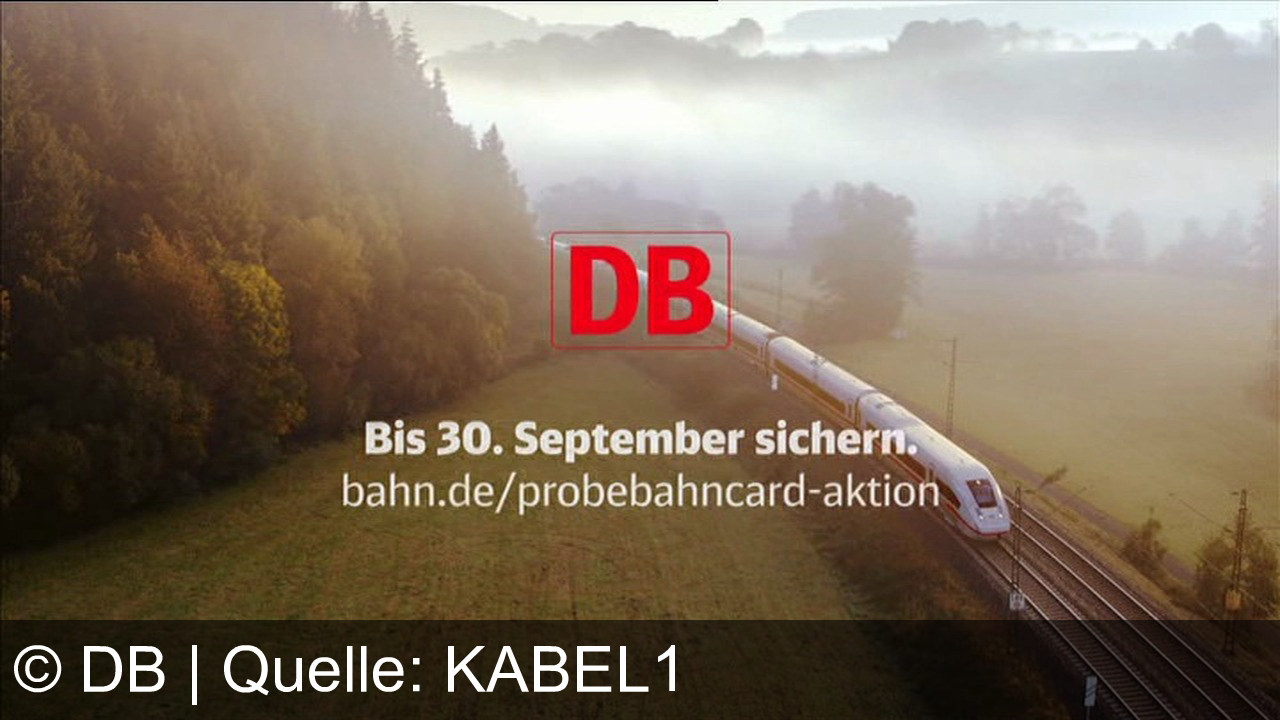 TV Werbung db - Mit der ProbebahnCard der Deutschen Bahn ab 9,99 € komfortabel durch Deutschlands schönste Landschaften reisen – jetzt auf bahn.de sichern!
