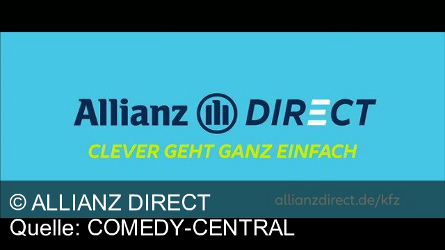 TV Werbung allianz direct - Die günstige Kfz-Versicherung von Allianz Direct, mit der man bis zu 50% sparen kann. Clever und einfach auf allianzdirect.de/kfz abschließen.