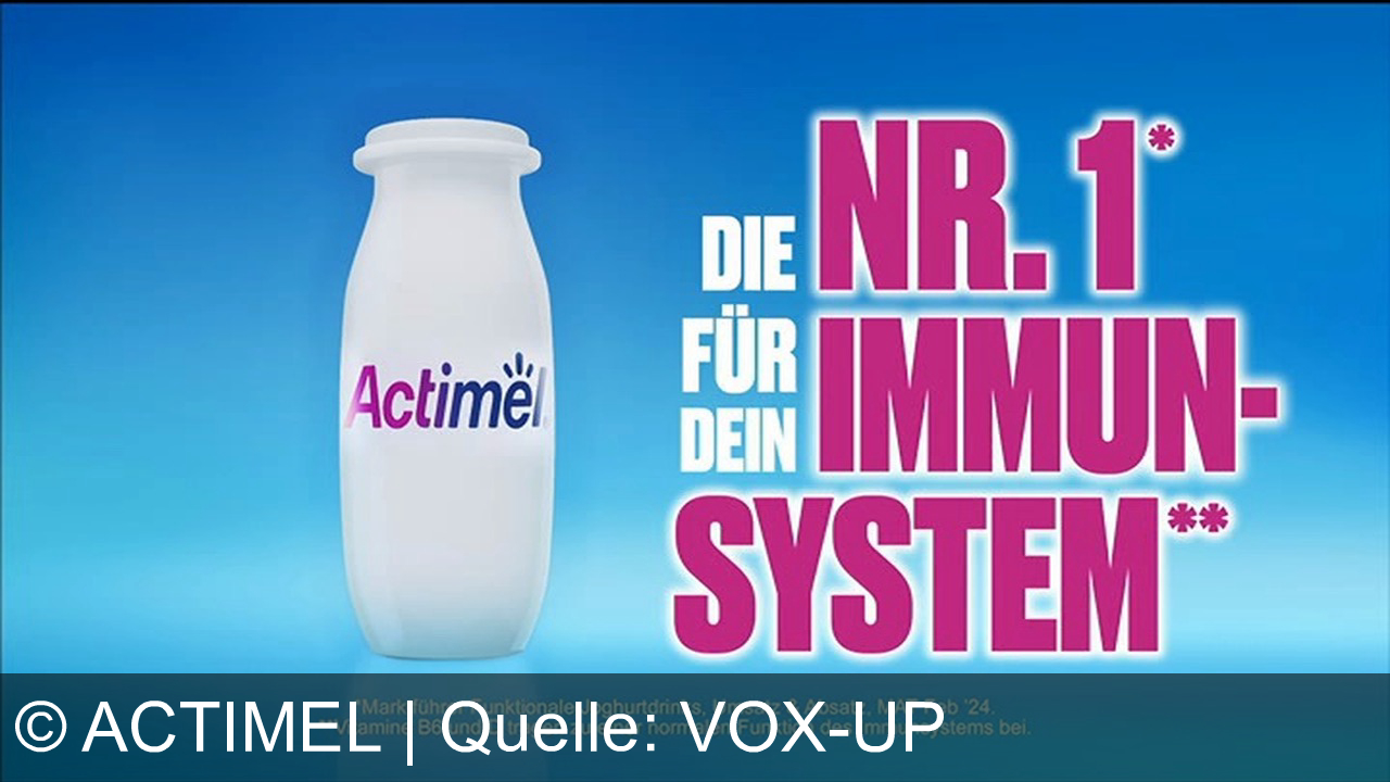 TV Werbung actimel - Genieße das Leben mit Actimel, dem Marktführer bei Joghurtdrinks, angereichert mit Vitamin D und B6 für ein starkes Immunsystem. #Actimel #Immunboost #Vitamine