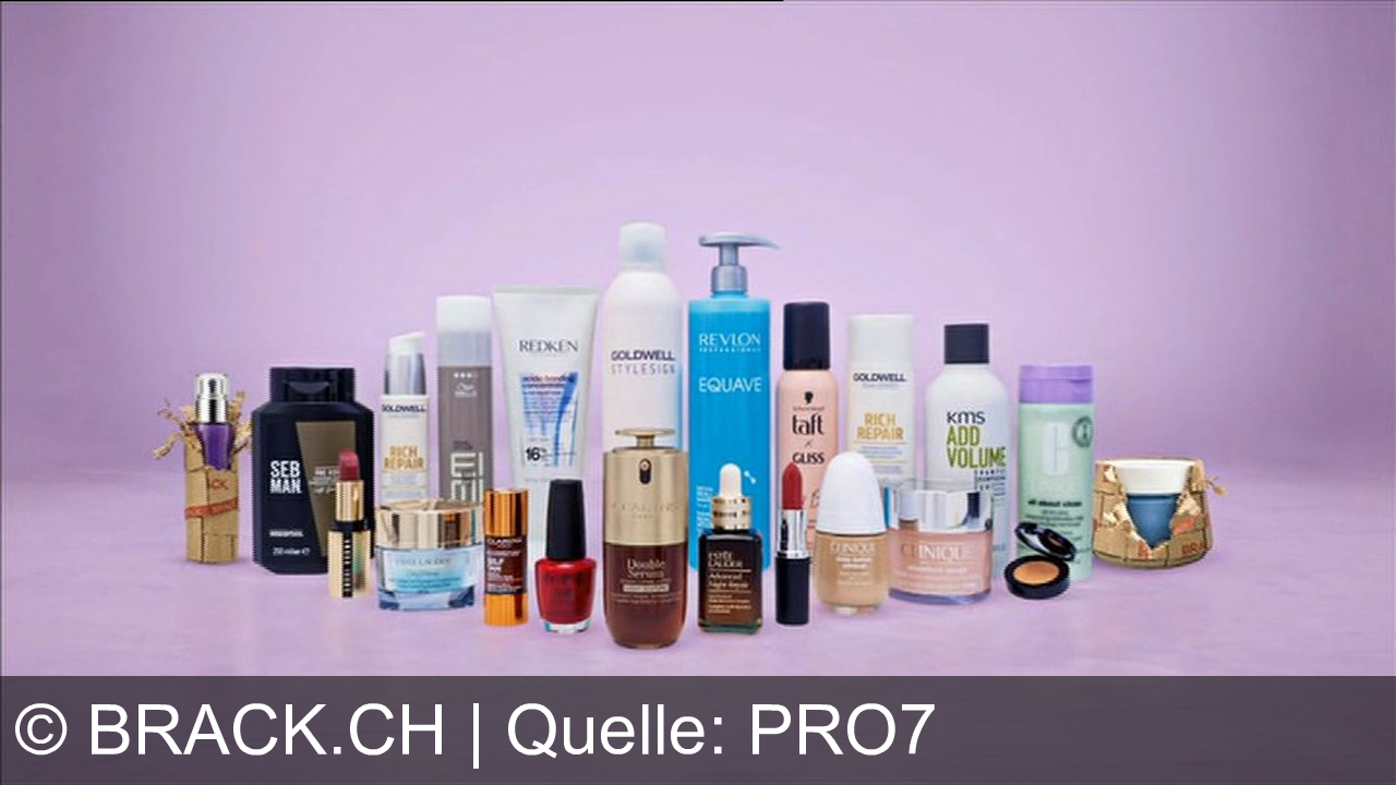 TV Werbung brack.ch - Entdecke deine Kreativität mit dem neuen Beauty-Sortiment von Brack. Jetzt auspacken bei REDDKEN, GOLDWELL, STYLISTICS, REVOLON, EQUAVE, taft, clinique, KMS, ADDVOLUME.