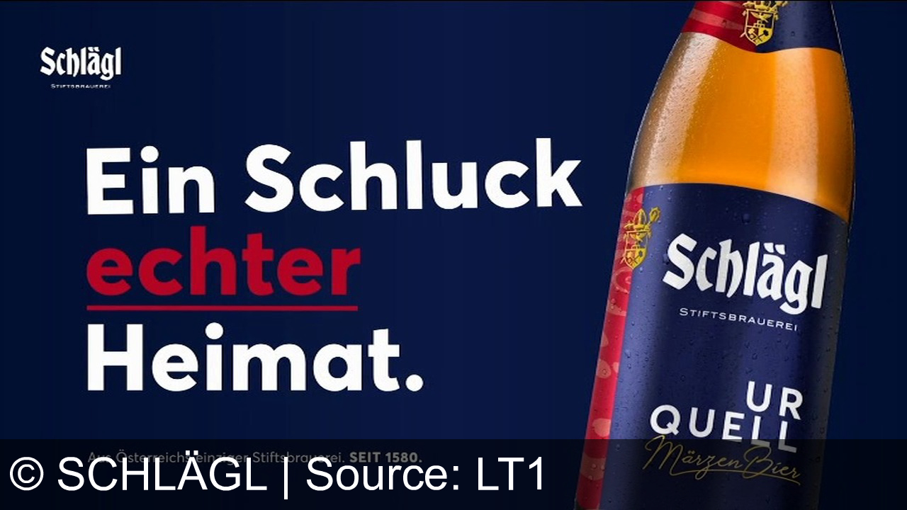 TV Werbung schlägl - Satirische Biewerbung von Schlägl: Entdecke die goldene Quelle mit Schlägl Märzen Bier – Ein Schluck echter Heimat aus Österreichs einziger Stiftsbrauerei seit 1580.