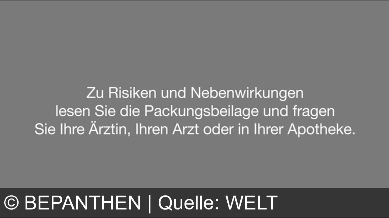 TV Werbung bepanthen - Bepanthen Wund- und Heilsalbe: Schützt, heilt und pflegt Ihre Haut – für eine heile Welt mit bewährtem Dexpanthenol. Für die, die sich selbst etwas Gutes tun wollen.