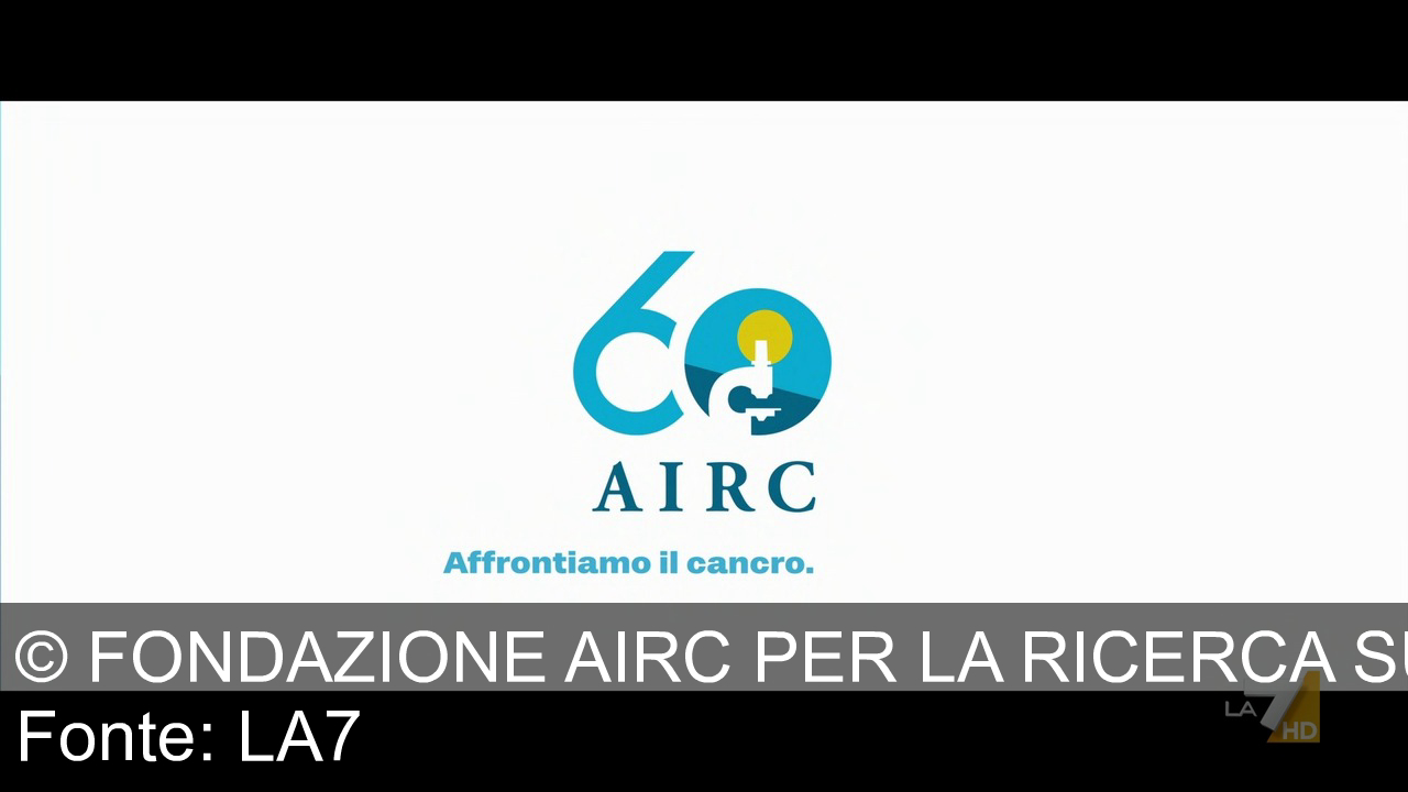 TV Werbung fondazione airc per la ricerca sul cancro - AIRC: Da 60 anni, con coraggio e conoscenza, affrontiamo il cancro insieme. Fidati della ricerca, per nuove cure e milioni di vite salvate.