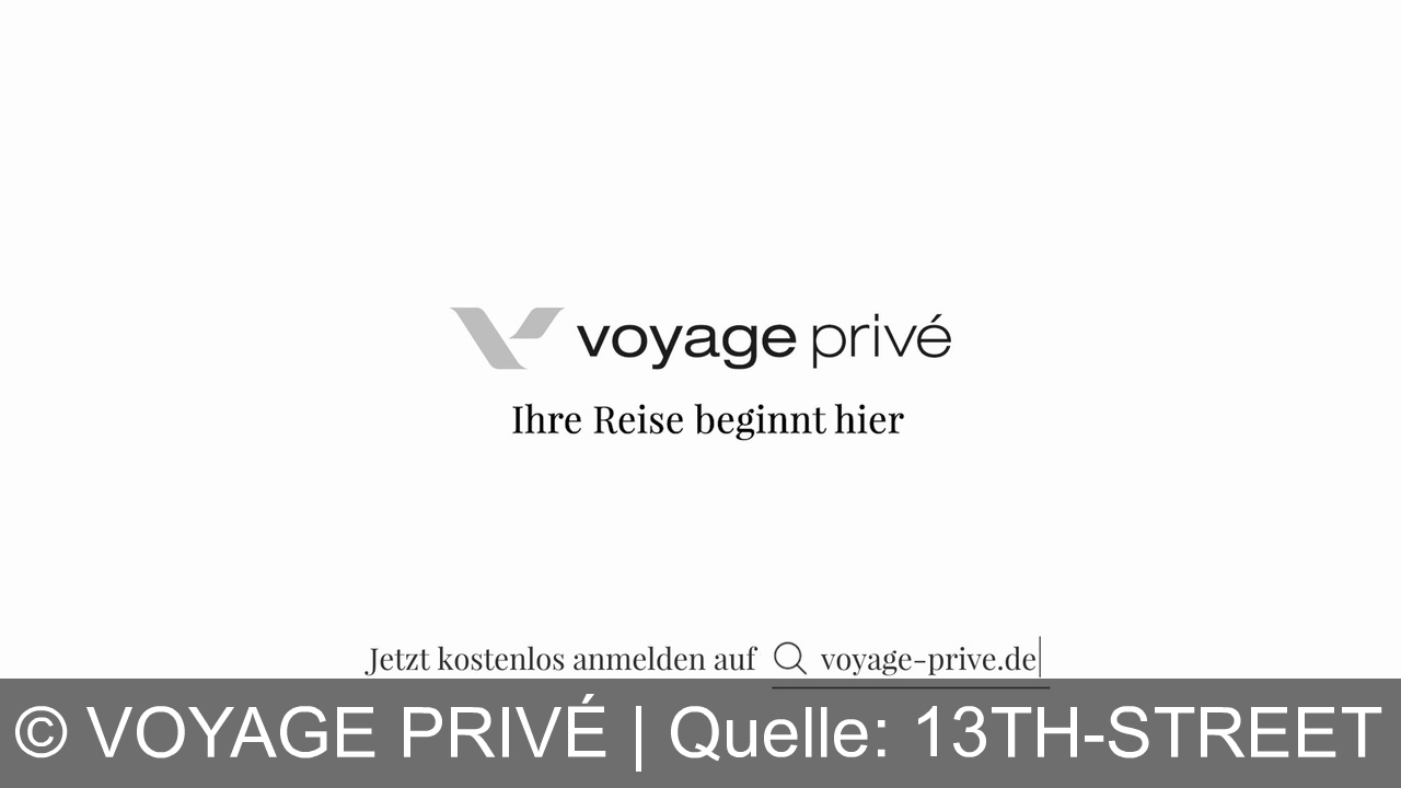 TV Werbung voyage privé - Herkömmlich in Still bewirbt Voyage Privé hier: Exklusive Hotels und Reiseziele mit bis zu 70 % Rabatt bei Voyage Privé. Melden Sie sich kostenlos auf voyage-prive.de an und starten Sie Ihre Traumreise.