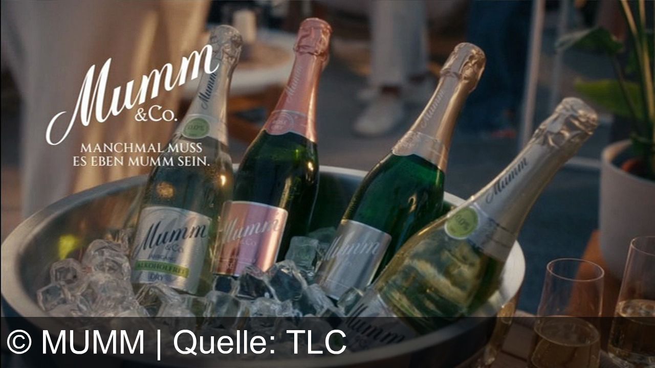 TV Werbung mumm - Mit Mumm & Co. Alkoholfrei Dry stilvoll anstoßen: Hab den Mumm, das Leben zu genießen – manchmal muss es eben Mumm sein!