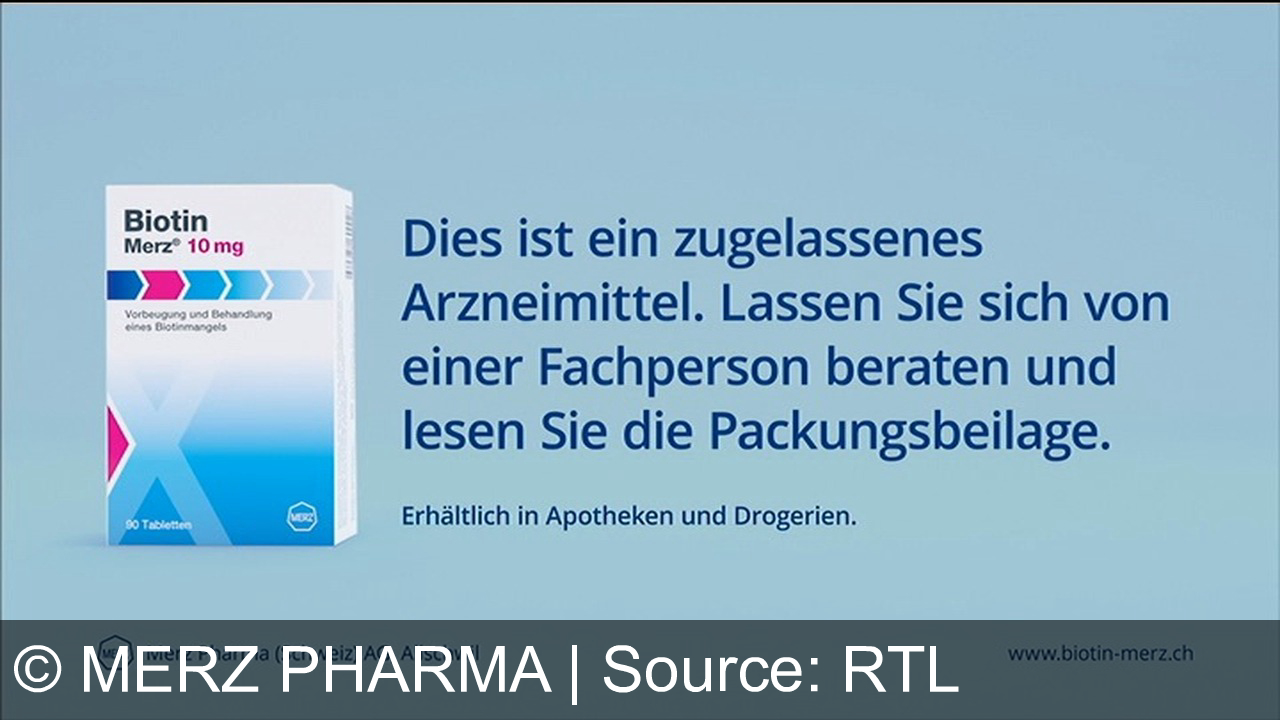 TV Werbung merz pharma - Entfalte die Magie gesunder Haare mit Biotin Merz 10 mg – das hochdosierte Biotin-Präparat von Merz, jetzt in Apotheken und Drogerien!