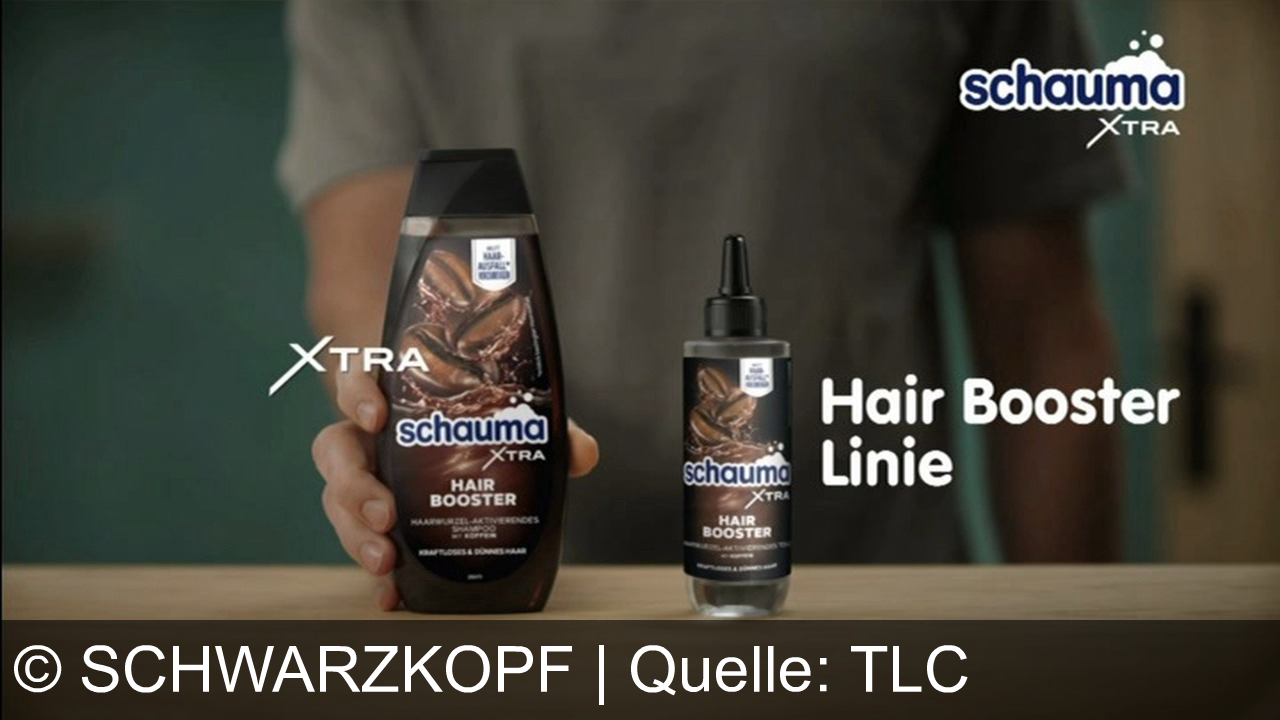 TV Werbung schwarzkopf - Schauma Xtra Anti-Schuppen Intensiv Shampoo mit Ingwer-Extrakt: Bekämpft Schuppen, beruhigt die Kopfhaut. Empfohlen von 9 von 10 – jetzt auch die Hair Booster Linie entdecken!