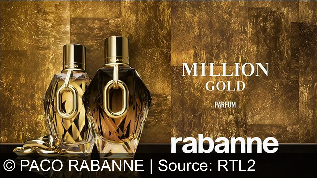 TV Werbung paco rabanne - Strahle wie der Mond, glänze in Gold – Million Gold Parfum von Rabanne. Pure Eleganz, purer Glamour.