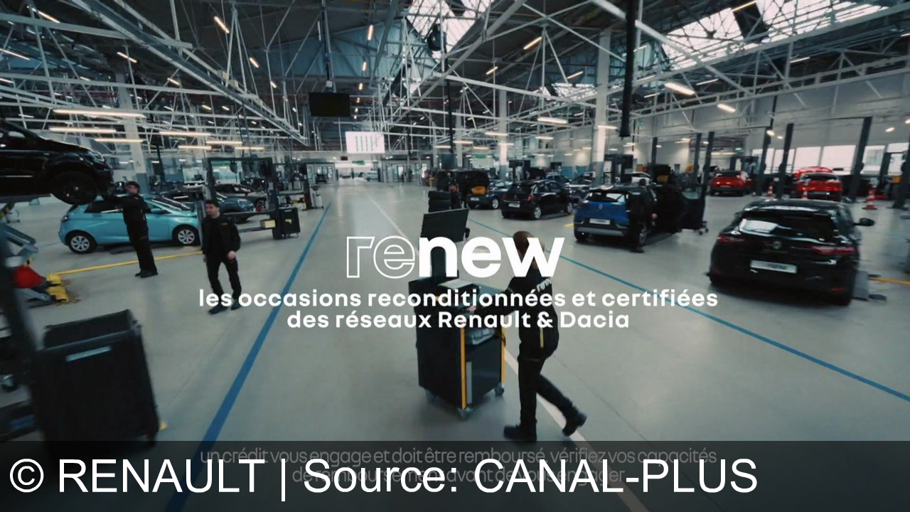 TV Werbung renault - Renew : l'occasion certifiée Renault et Dacia. Jusqu'à 150 contrôles, 5 ans de garantie. Au mois de Renew, 2 mois de loyer offerts.