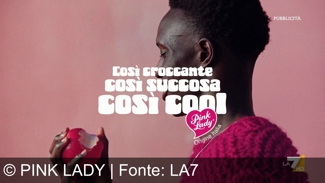 TV Werbung pink lady - Così croccante, così succosa, così cool: Pink Lady® Origine Italia. Gusta il sapore unico della mela preferita dalle star!