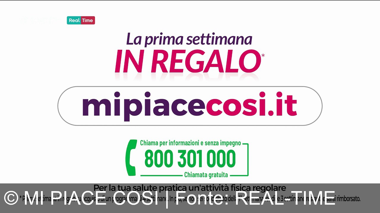 TV Werbung mi piace cosi - Con Mi Piace Così hai già 500.000 successi: prova la prima settimana gratis su mipiacecosi.it e raggiungi i tuoi obiettivi con gusto!