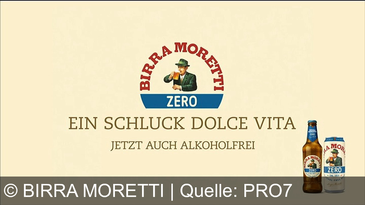 TV Werbung birra moretti - Genieße mit Birra Moretti Zero das Dolce Vita – jetzt auch alkoholfrei! Perfekt für gesellige Momente unter Freunden.