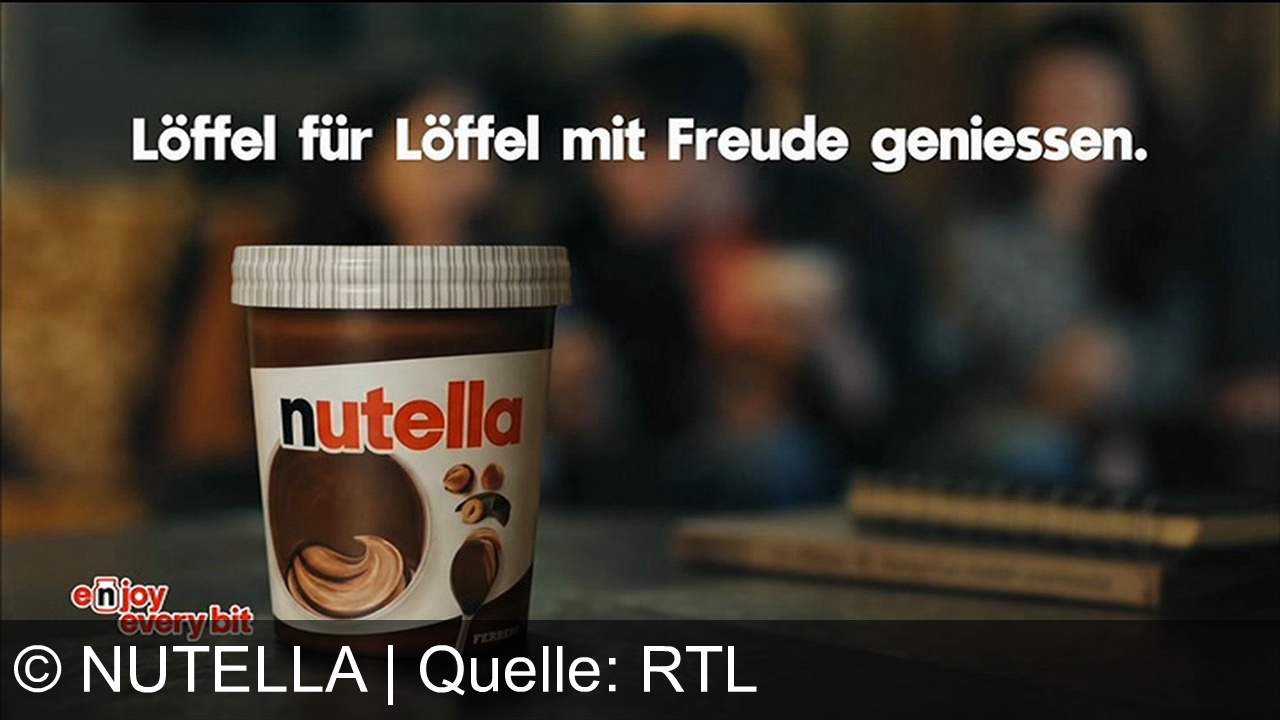 TV Werbung nutella - Nutella: Löffel für Löffel mit Freude genießen – der gute Morgen, der uns verbindet.