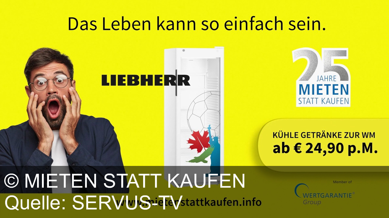 TV Werbung mieten statt kaufen - Mieten statt kaufen: Elektrogeräte leicht gemacht. Mit Liebherr und Wertgarantie – das Leben kann so einfach sein.